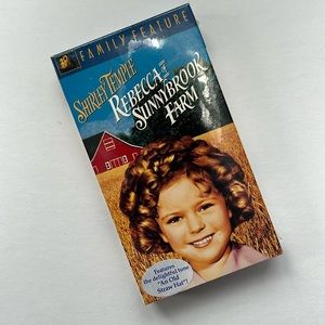 SHIRLEY TEMPLE in Rebecca of Sunnybrook Farm VHS (NEW)